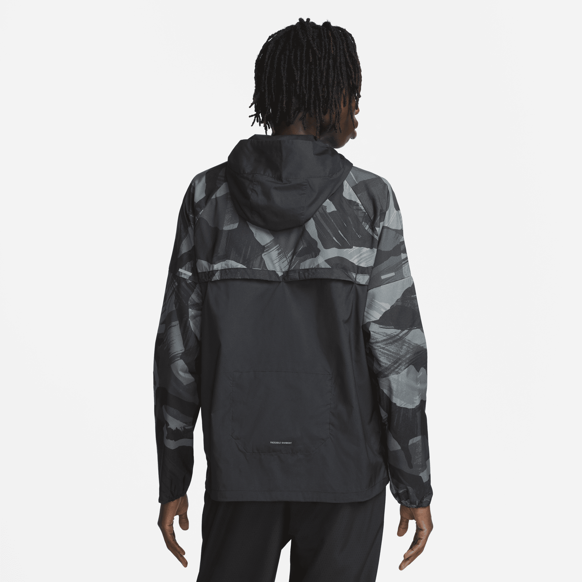 Nike running new arrivals camo jacket
