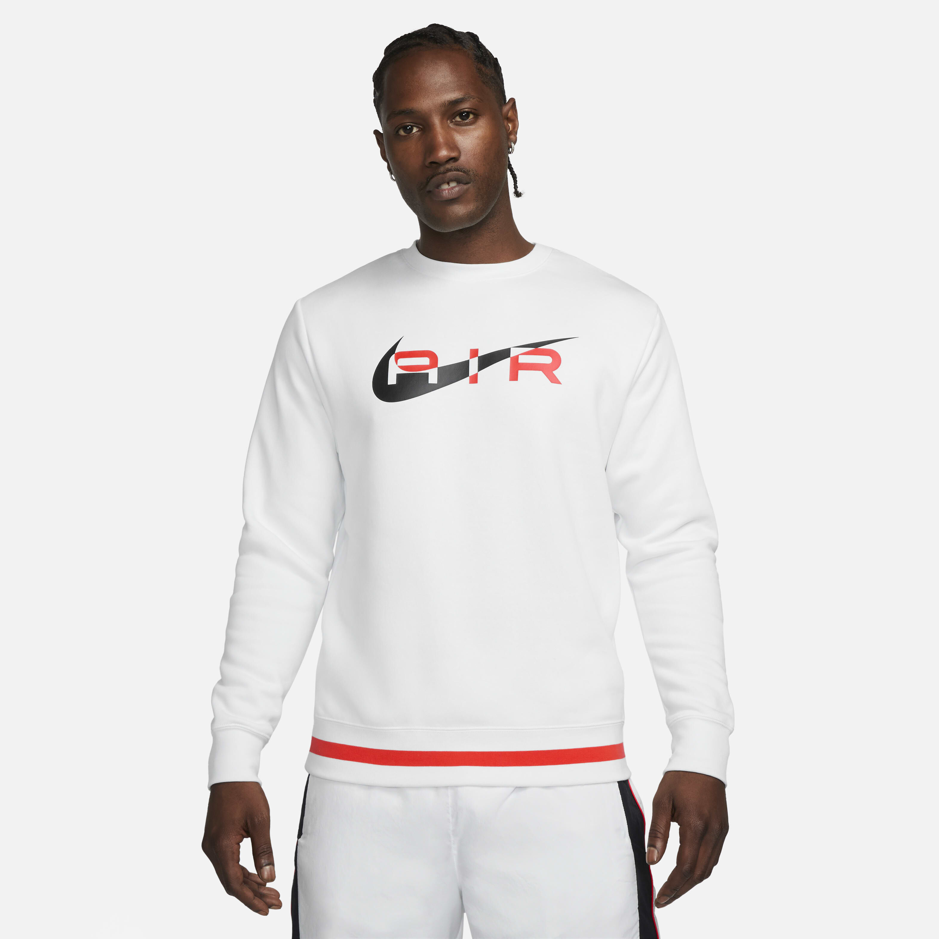 Men's fleece crew nike air 2025