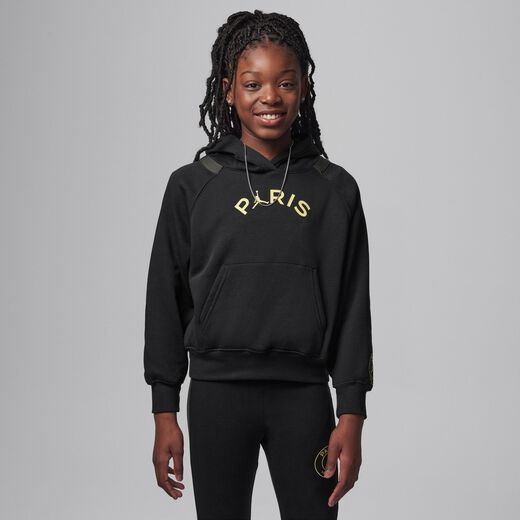 Psg Jordan Hoodies & Sweatshirts-JRDN, Jordan Paris Saint-Germain, Big Kids' Pullover Hoodie