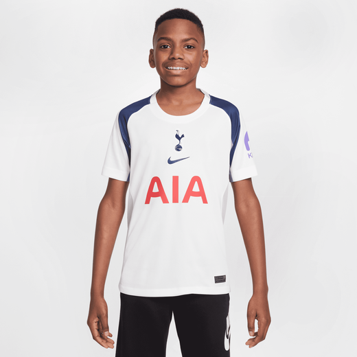 Tottenham-Nike, Tottenham Hotspur 2025/26 Stadium Home, Older Kids' Nike Dri-FIT Football Replica Shirt