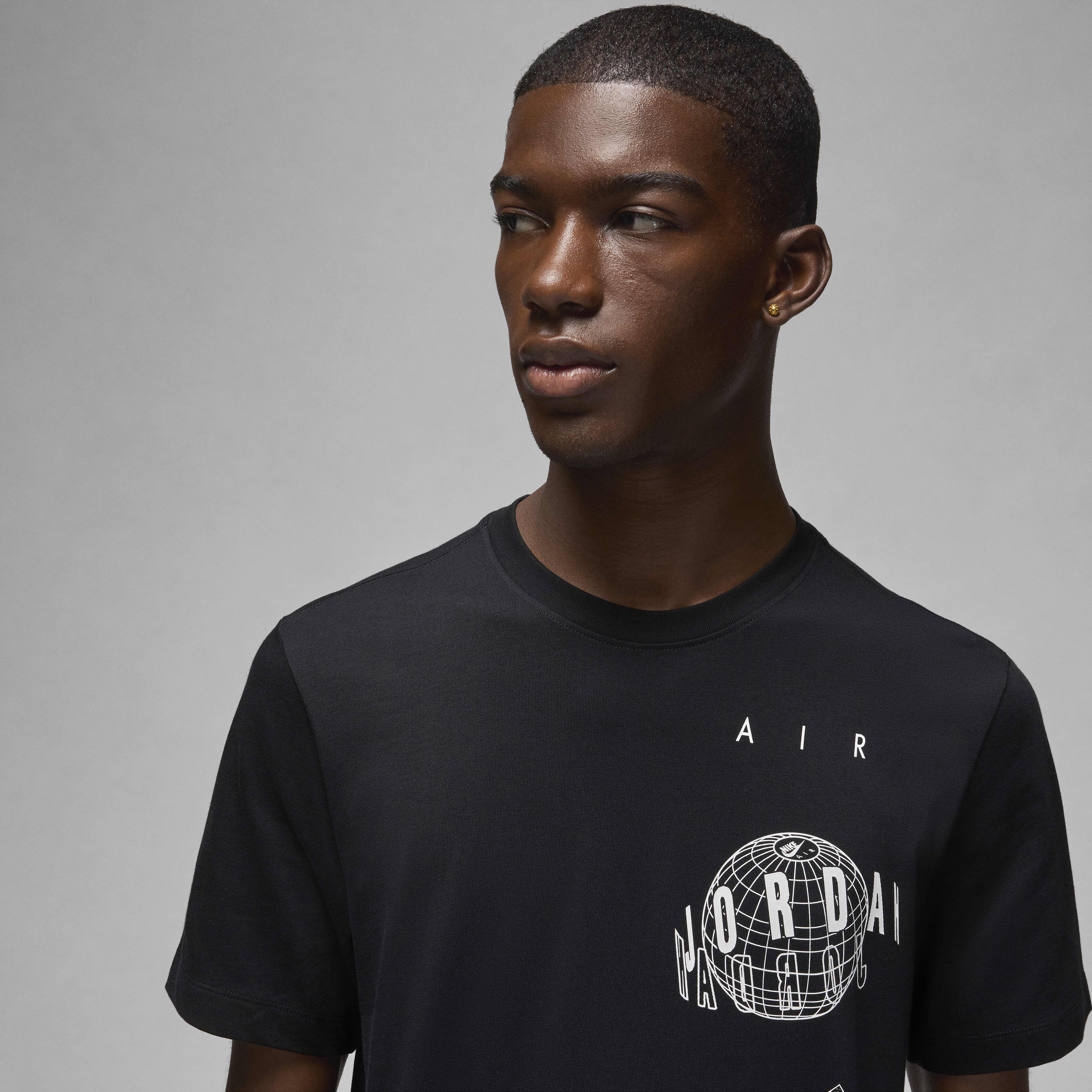 Buy Jordan Brand Men s T Shirt Black White Nike UAE Official