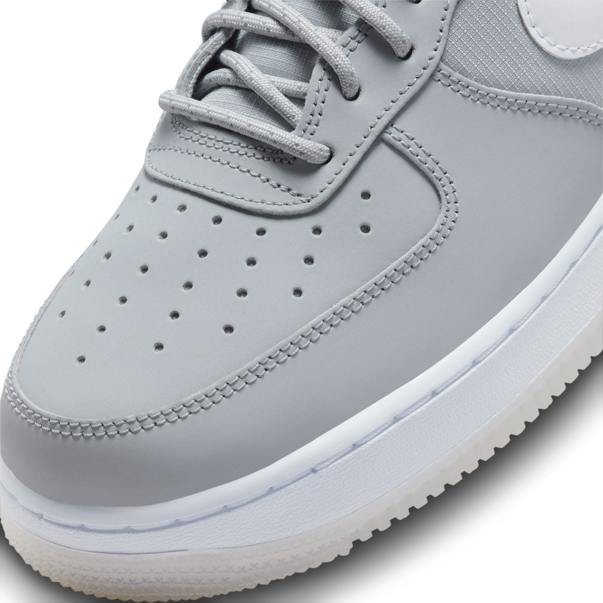 Grey and white deals air force 1