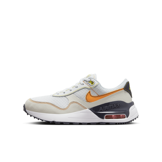 White and best sale gold nike shoes