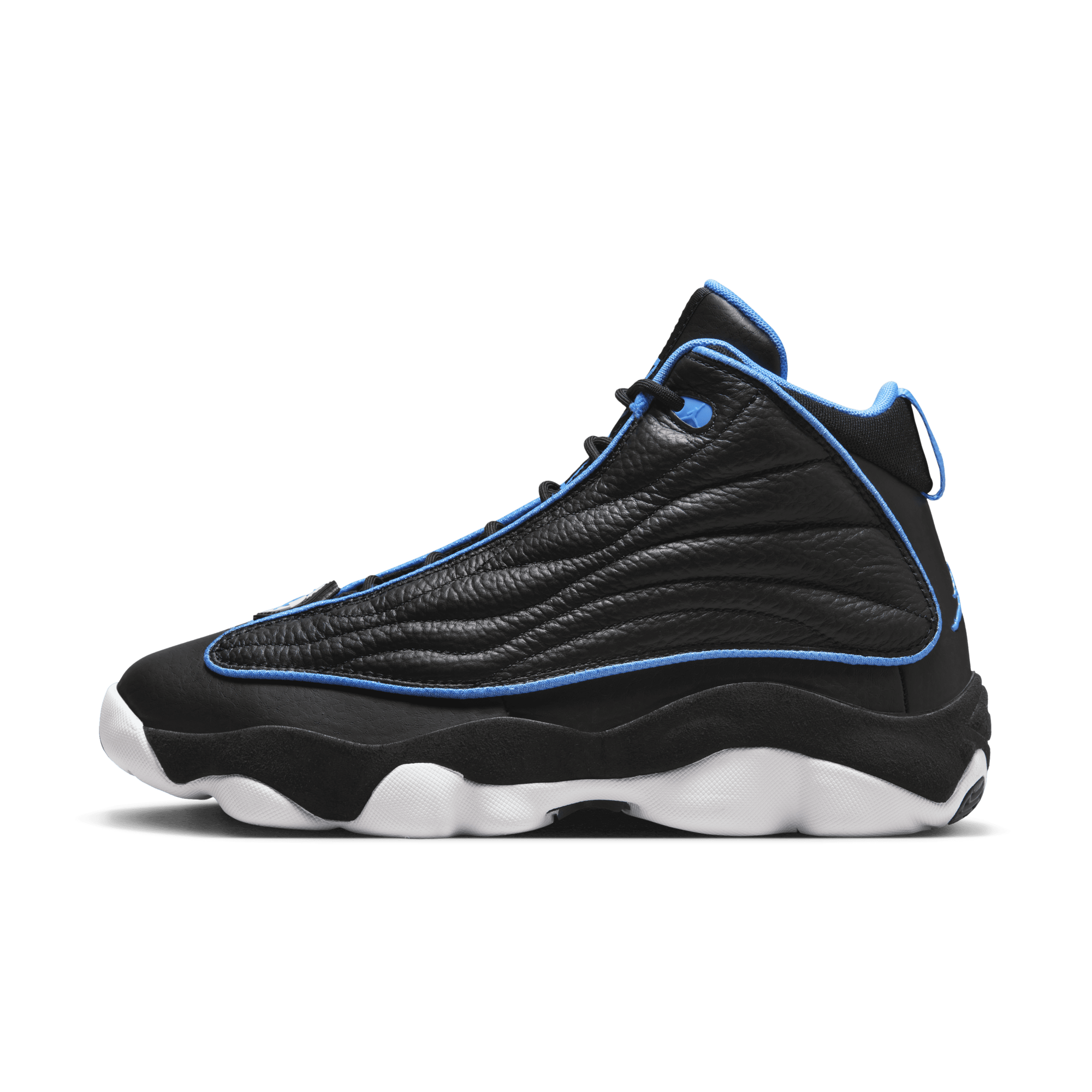 Jordan pro strong new arrivals blue and orange