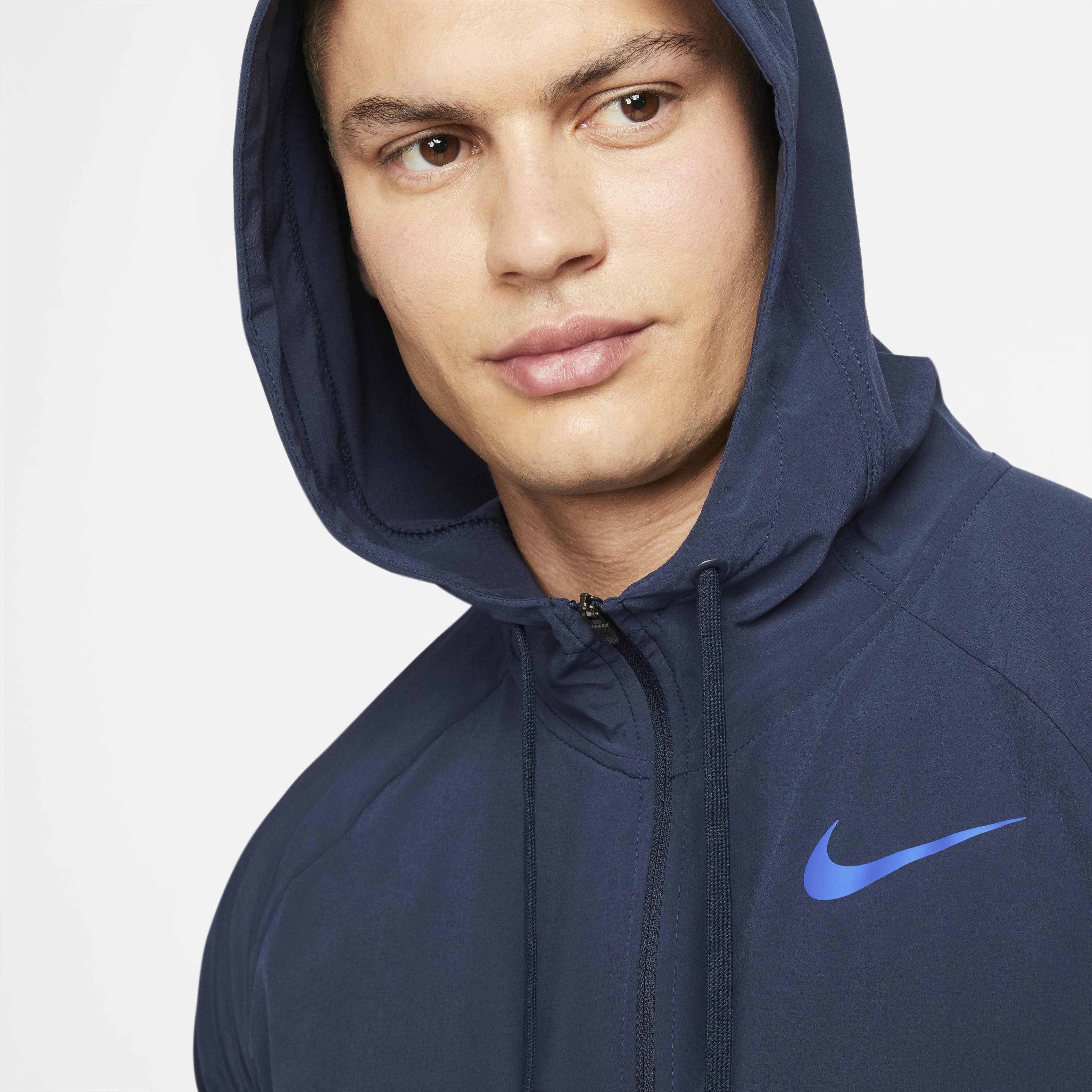 Buy Nike Pro Dri FIT Flex Vent Max Men s Full Zip Hooded Training Jacket Nike UAE Official