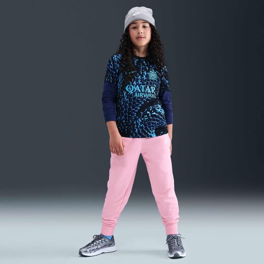 Winterized-Nike, Nike Sportswear Club Fleece, Older Kids' (Girls') High-Waisted Fitted Trousers