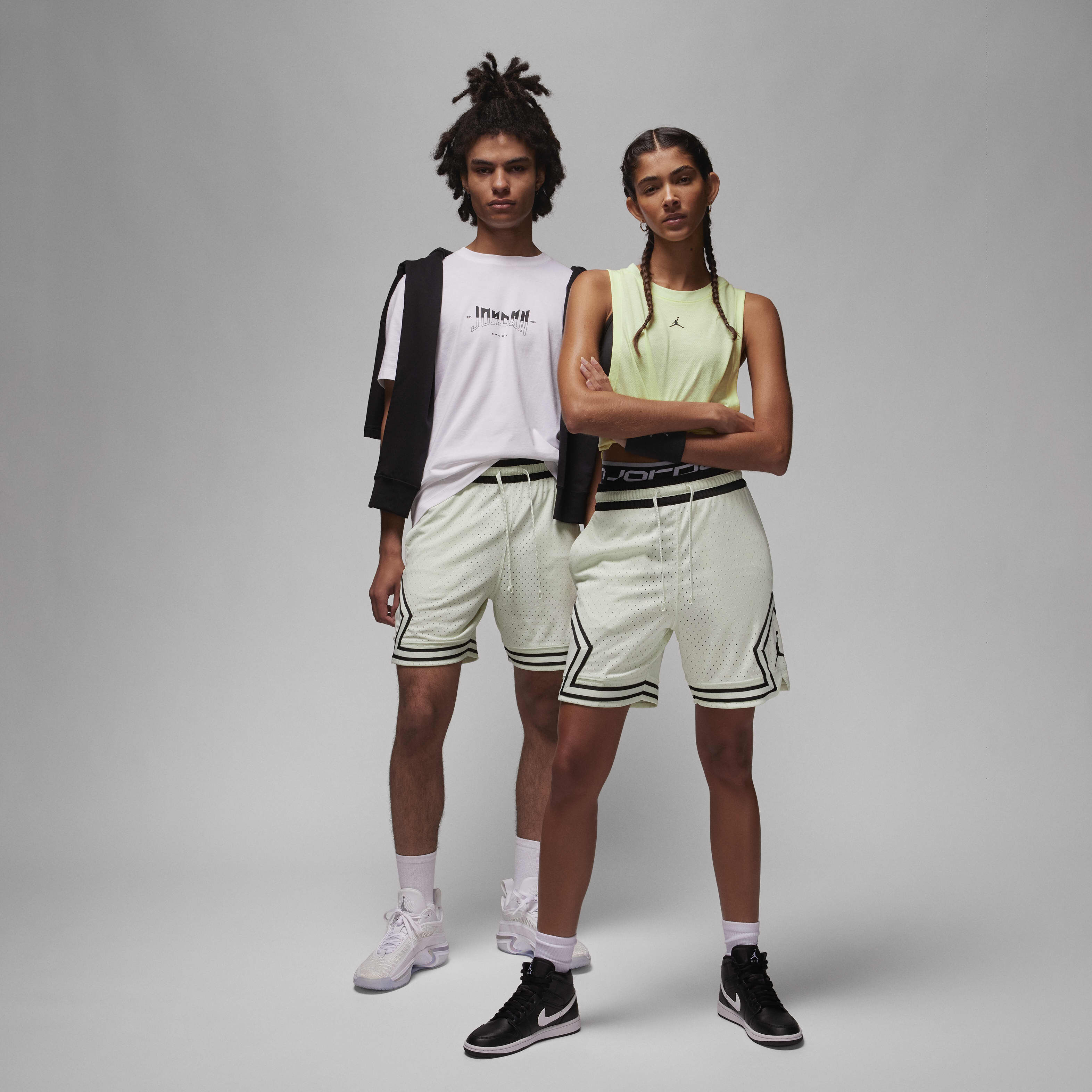 Buy Jordan Dri-FIT Sport Diamond Shorts - Sea Glass/Black