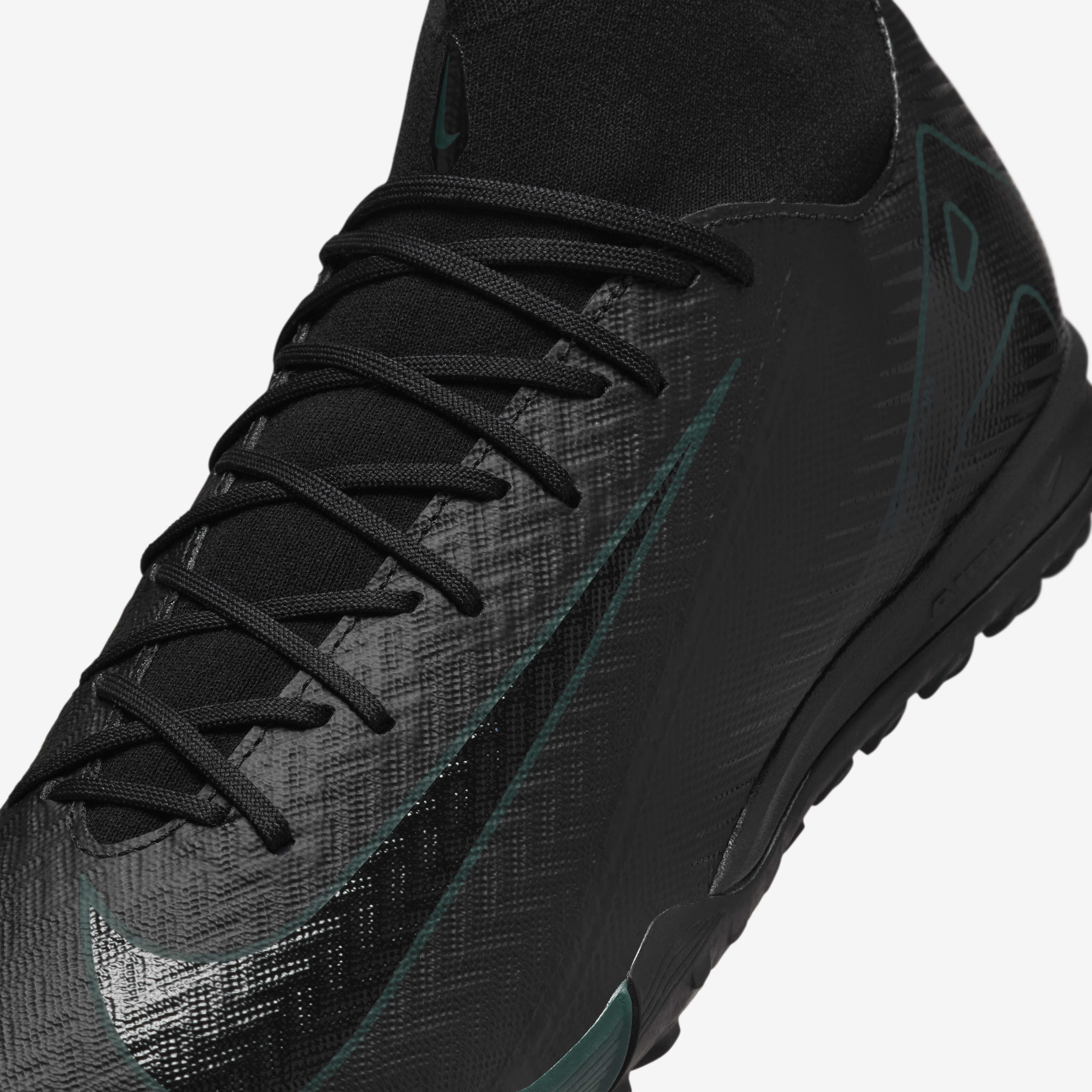 Buy Nike Mercurial Superfly 10 Academy TF High Top Football Shoes Black Deep Jungle Black Nike UAE Official