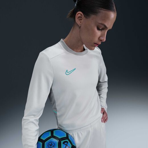 Women's Long Sleeves Shirts Sale-Nike, Nike Academy, Women's Dri-FIT Crew-Neck Long-Sleeve Football Top
