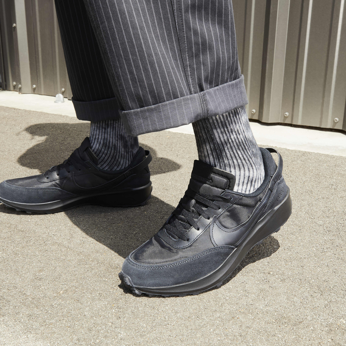 Buy Nike Waffle Debut Men's Shoes Black/Off-Noir/Anthracite
