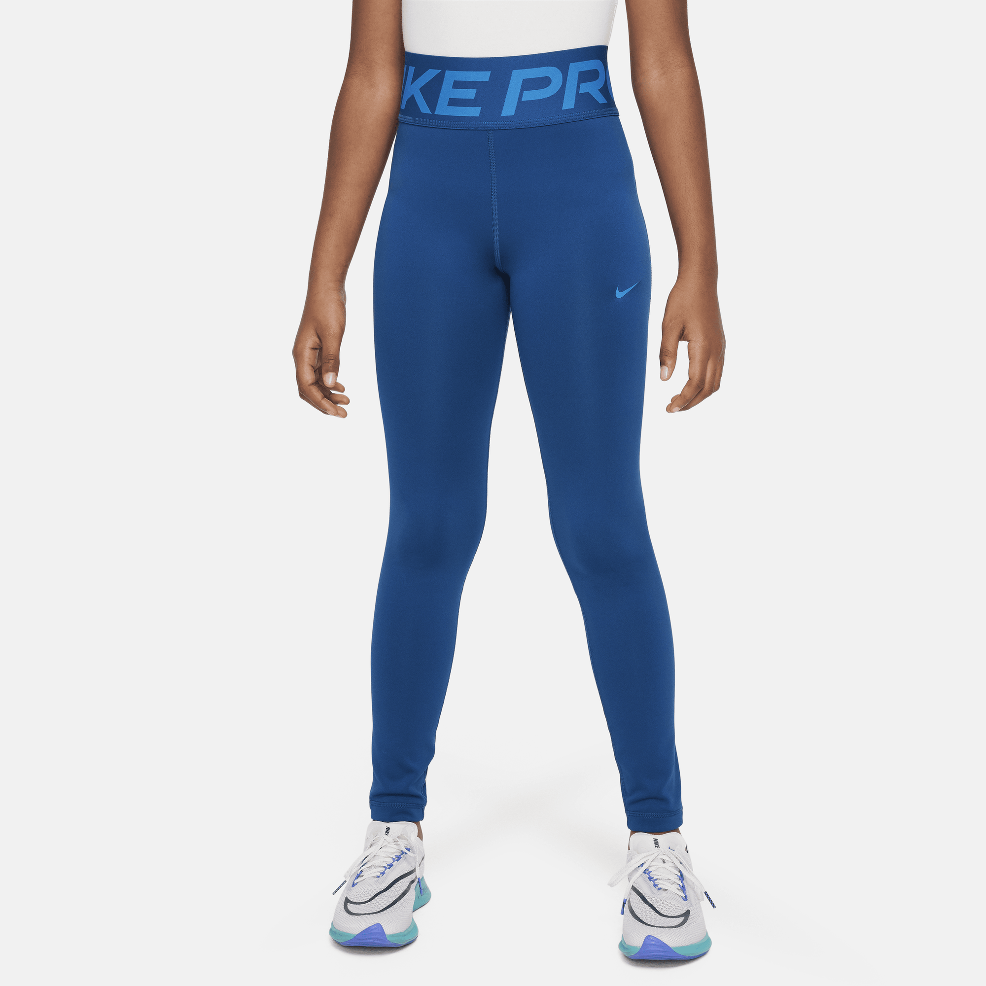 Grey nike pro leggings sale