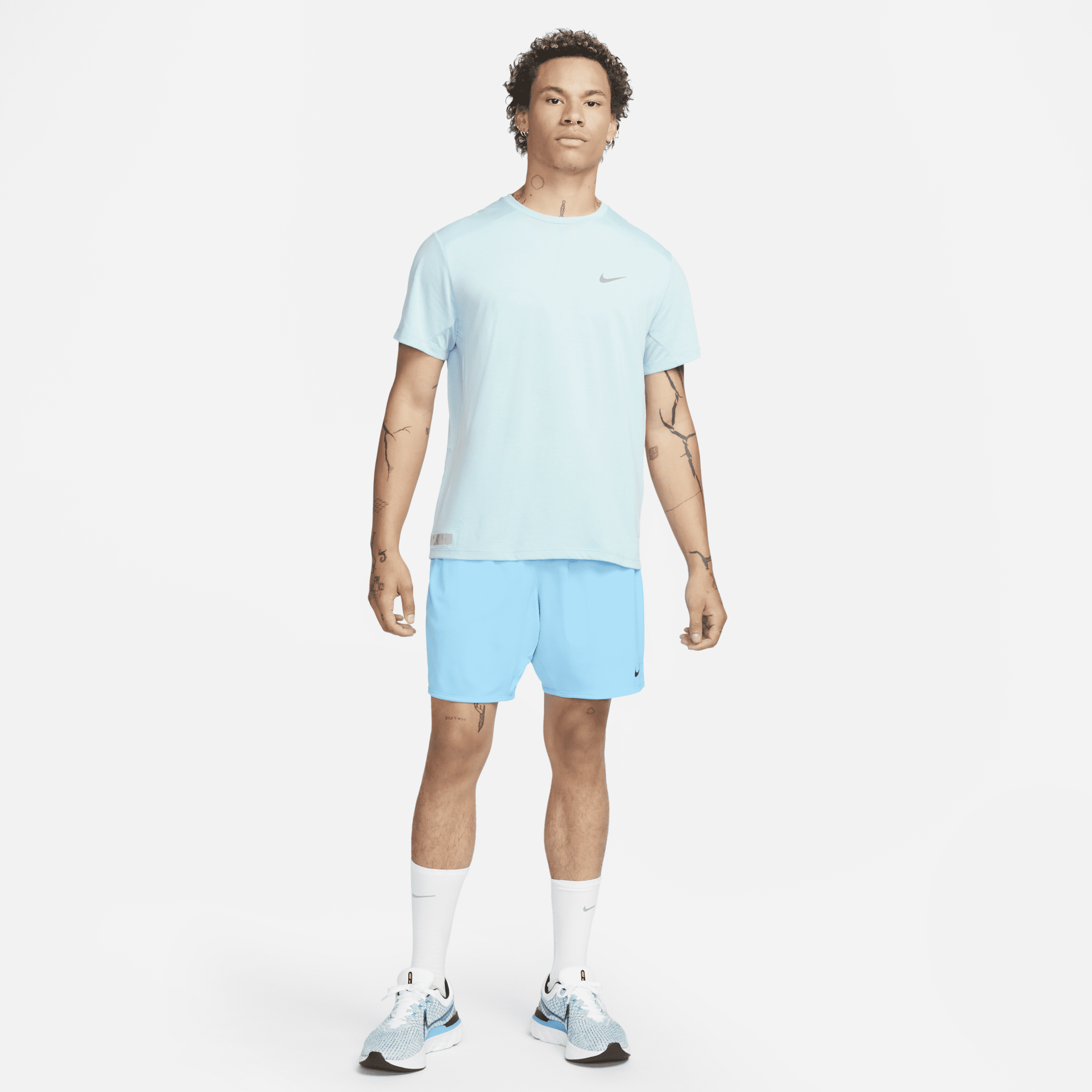 Nike blue new arrivals gaze shorts