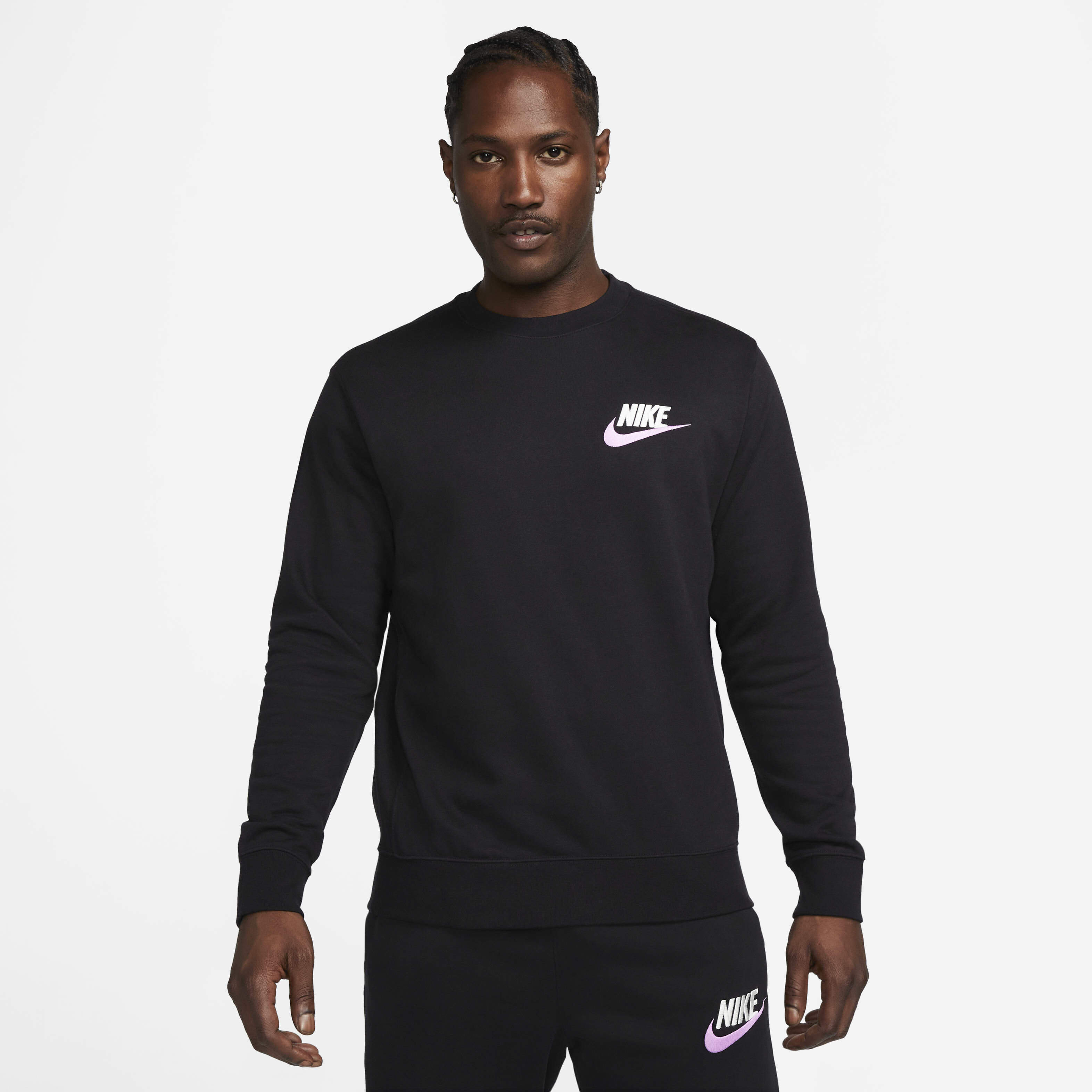 Men's french terry crew online