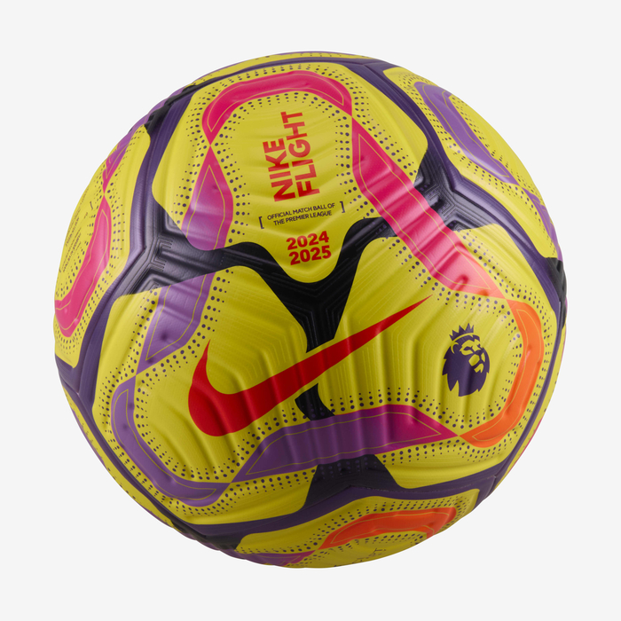 Buy Premier League Flight Nike Football Yellow/Disco Purple