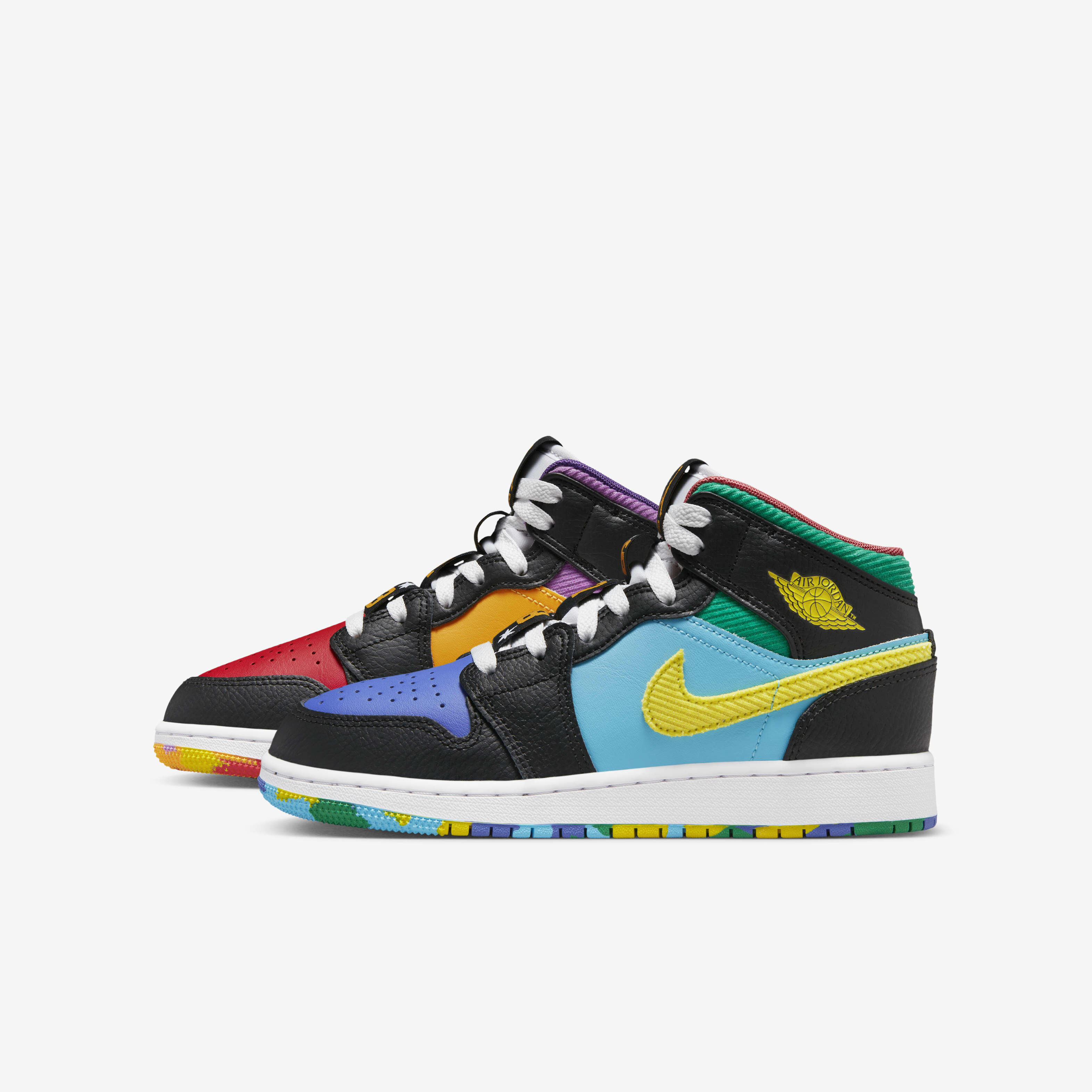 Air Jordan 1 Mid Sneaker School image number 0