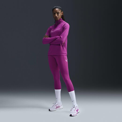 All Weather Walking-Nike, Nike Fast, Women's Mid-Rise 7/8 Running Leggings with Pockets