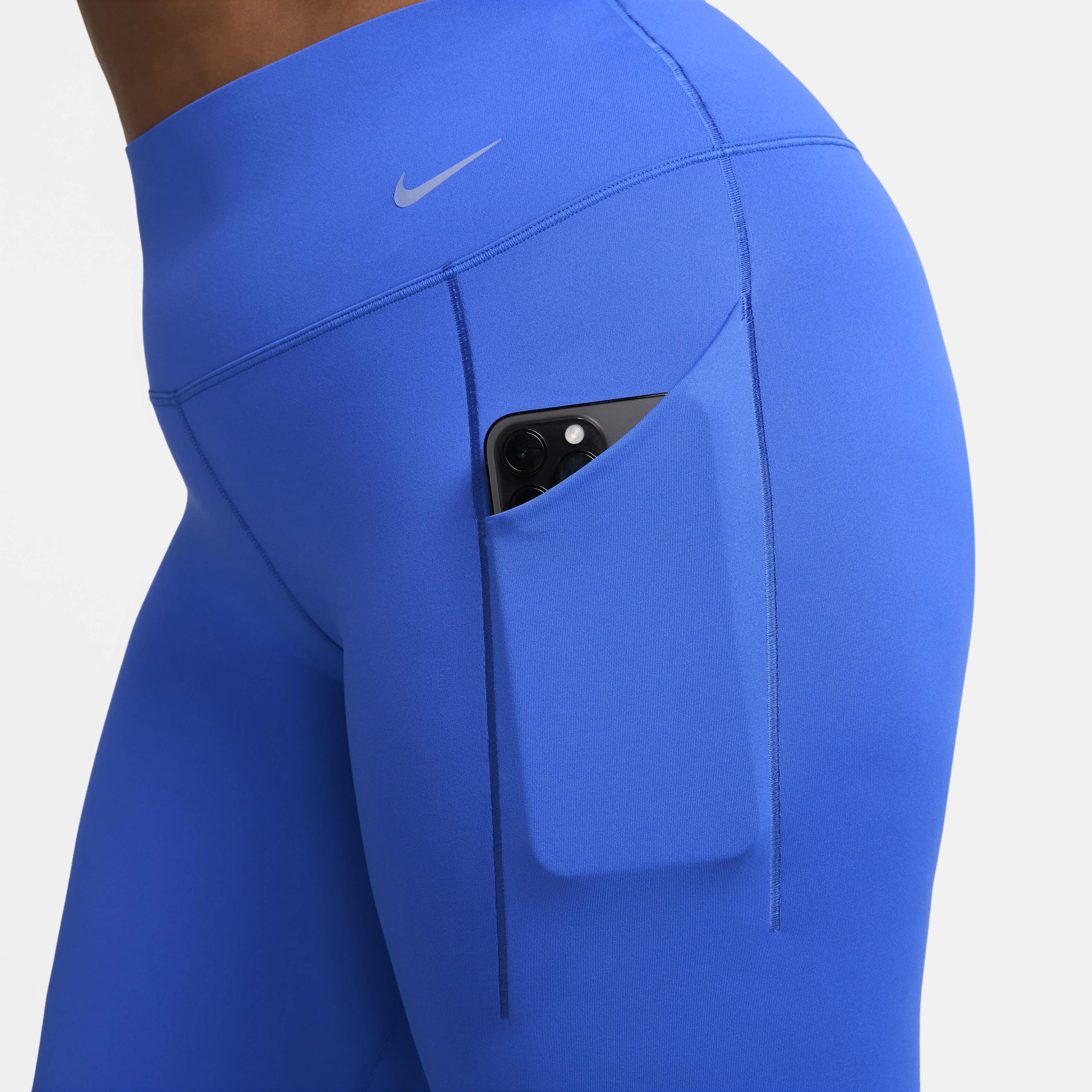 Buy Nike Universa Women s Medium Support Mid Rise Full Length Leggings with Pockets Nike UAE Official