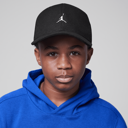 Accessories & Equipment-JRDN, Jordan, Big Kids' Metal Jumpman Trucker Hat