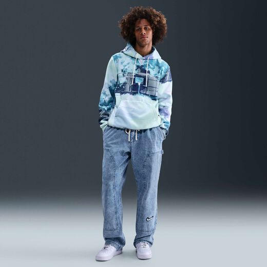 Clothing-Nike, Nike, Men's Denim Basketball Trousers