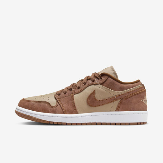 Mink Brown-JRDN, Air Jordan 1 Low SE, Women's Shoes