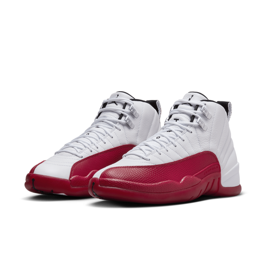Air jordan retro sales 12 white and red
