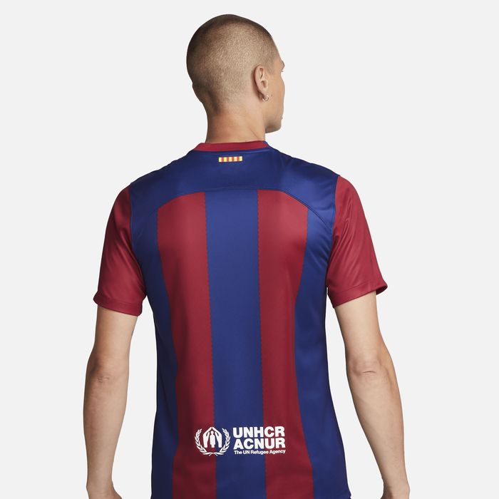 Shop F.C. Barcelona 2023 24 Stadium Home Men s Nike Dri FIT