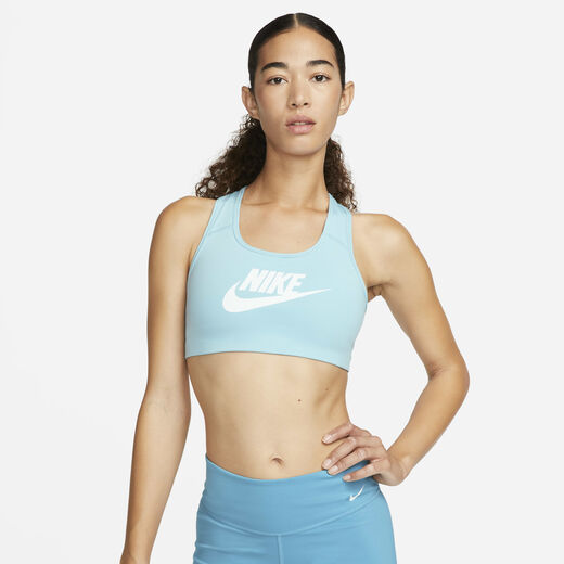 Sports Bras-Nike, Nike Swoosh, Women's Medium-Support Graphic Sports Bra