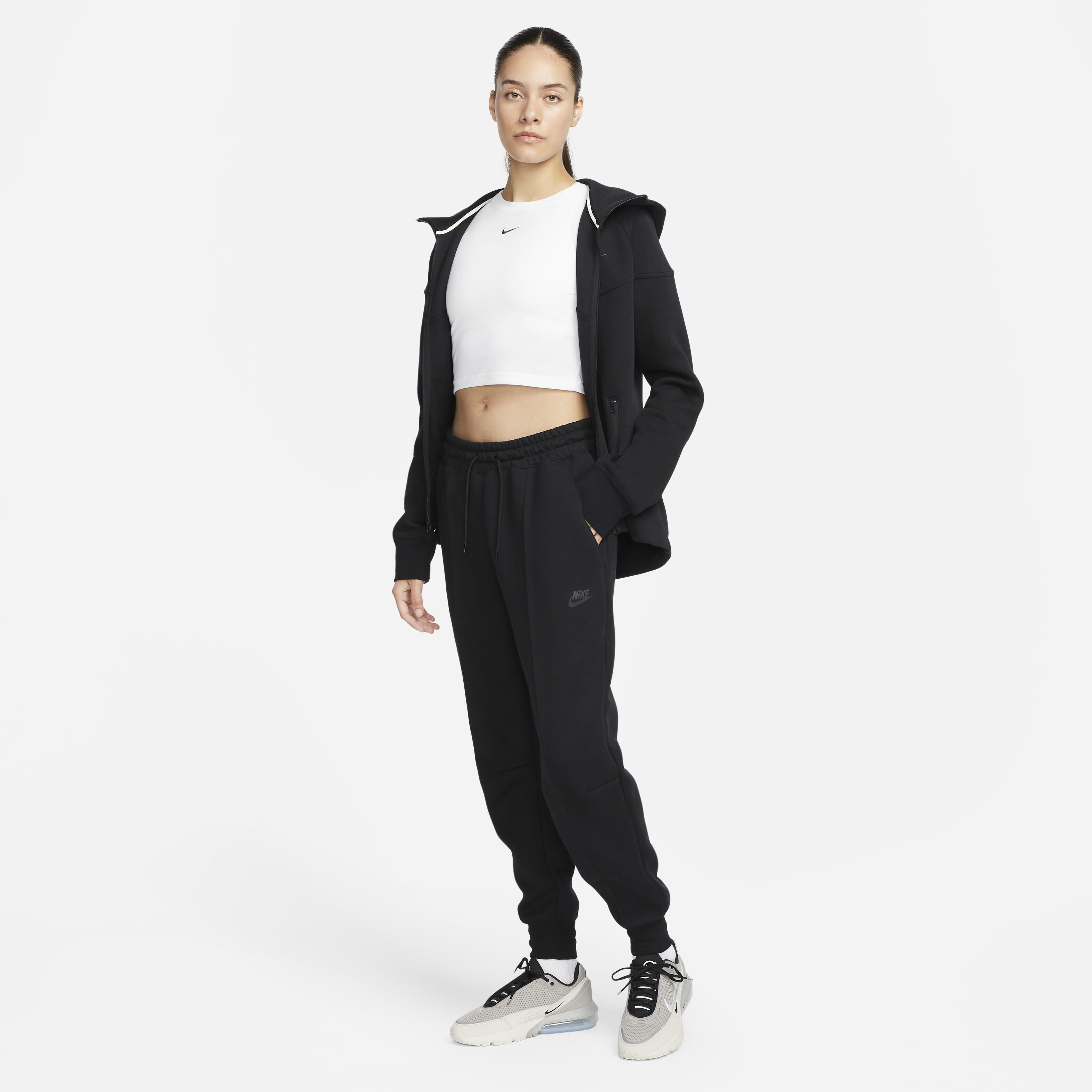 Buy Nike Sportswear Tech Fleece Women s Mid Rise Joggers Nike UAE Official