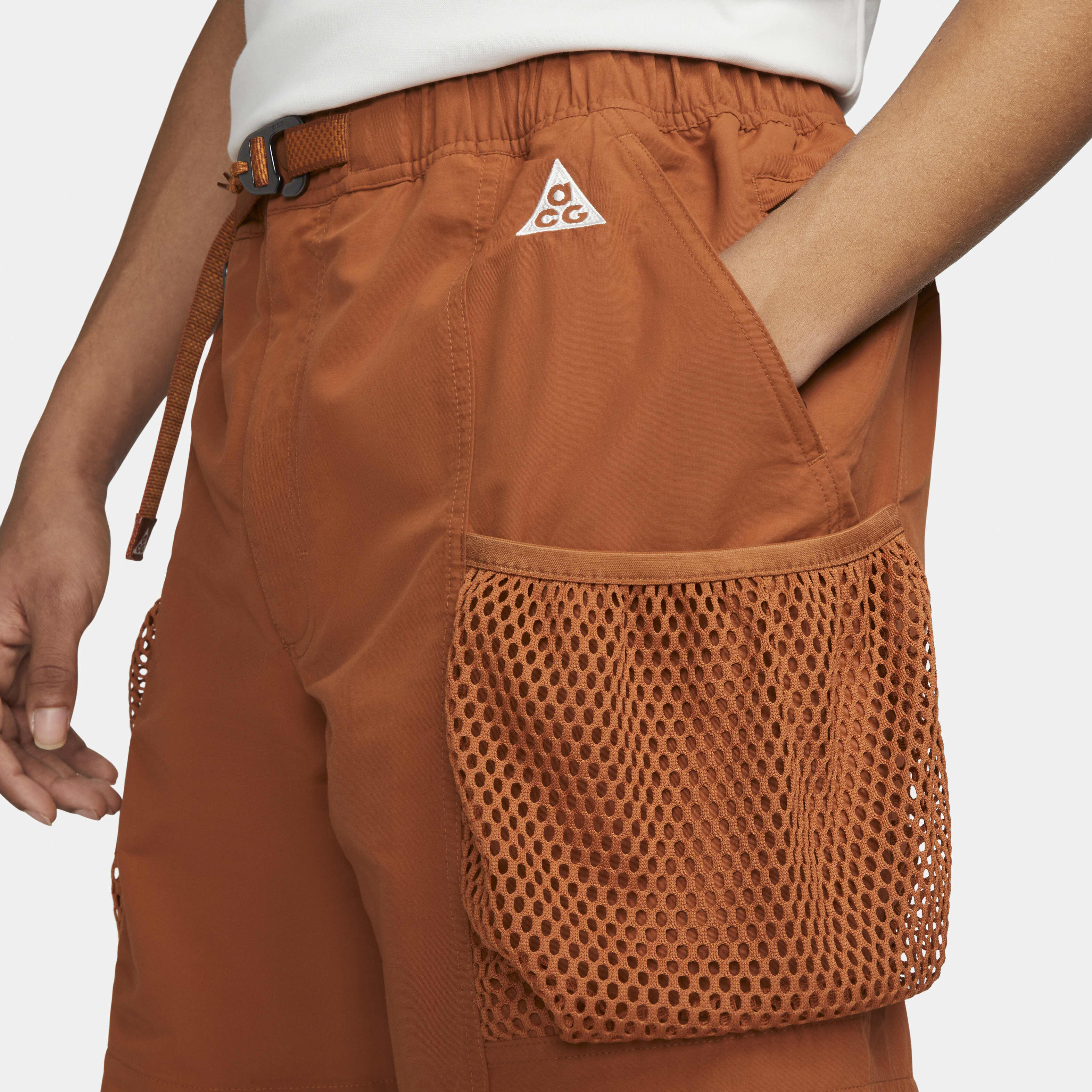 Buy Nike ACG 'Snowgrass' Men's Cargo Shorts - Dark Russet