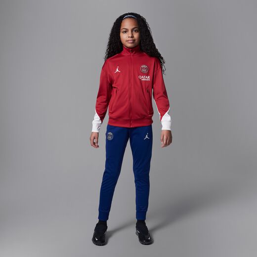 Kids' Tracksuits-JRDN, Paris Saint-Germain Strike Fourth, Older Kids' Jordan Dri-FIT Football Knit Tracksuit