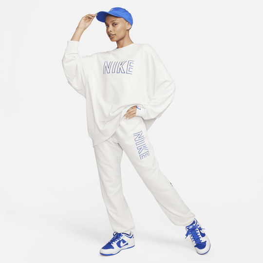 Shop Sportswear Women s Oversized Crew Neck French Terry
