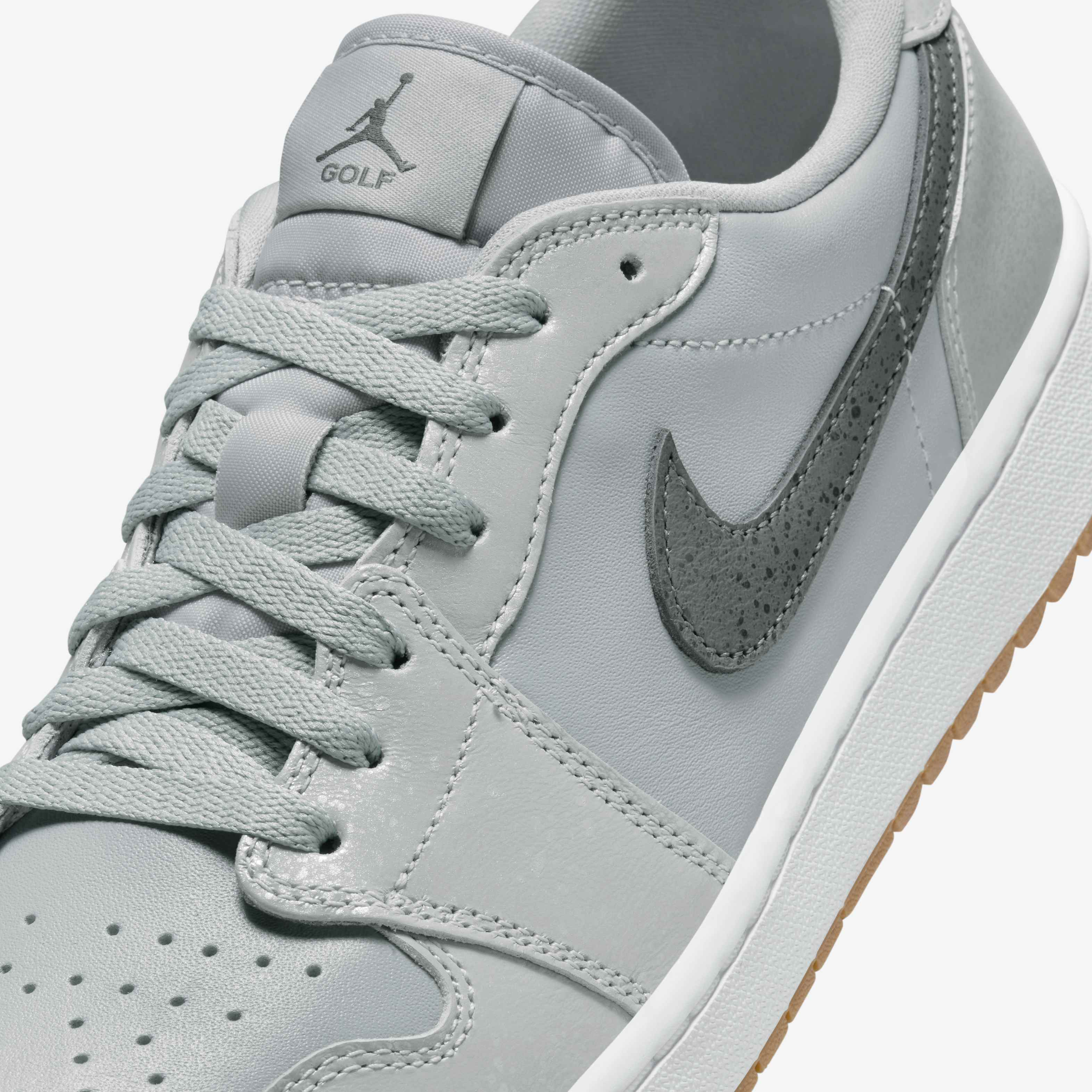 Buy Air Jordan 1 Low G Golf Shoes - Wolf Grey/White/Gum Medium