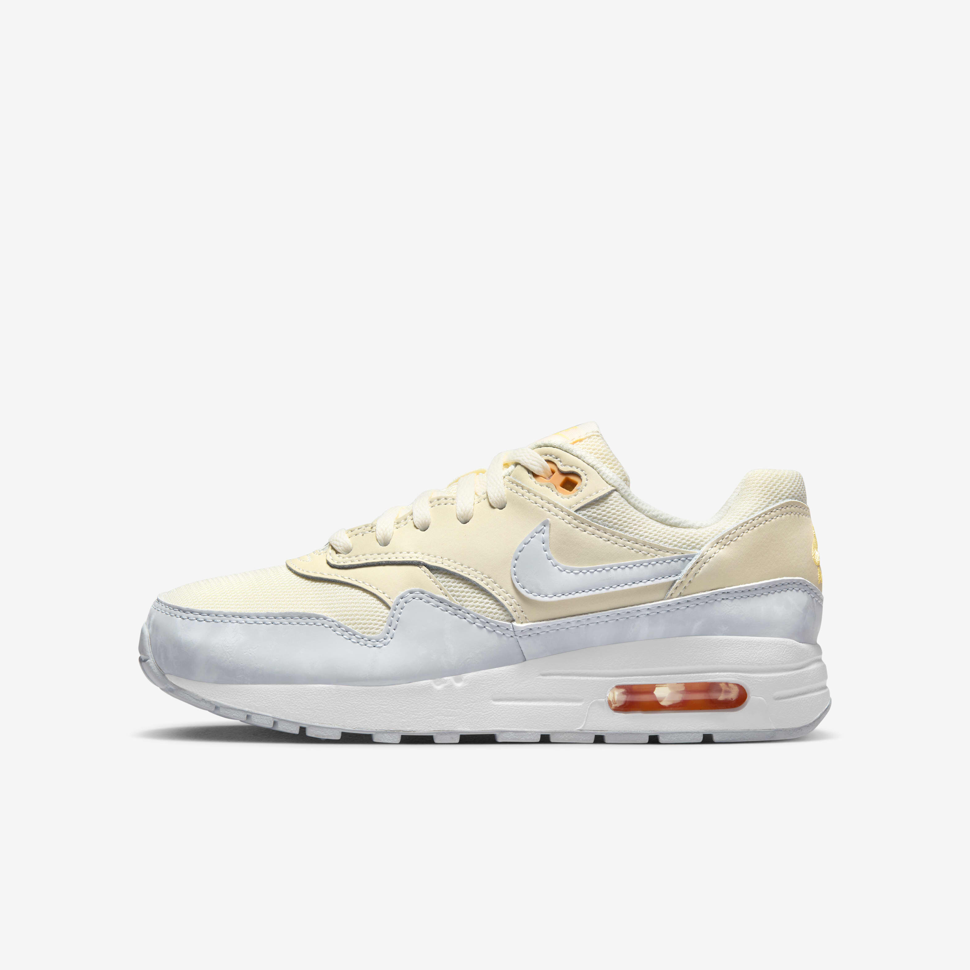 Yellow air max kids top