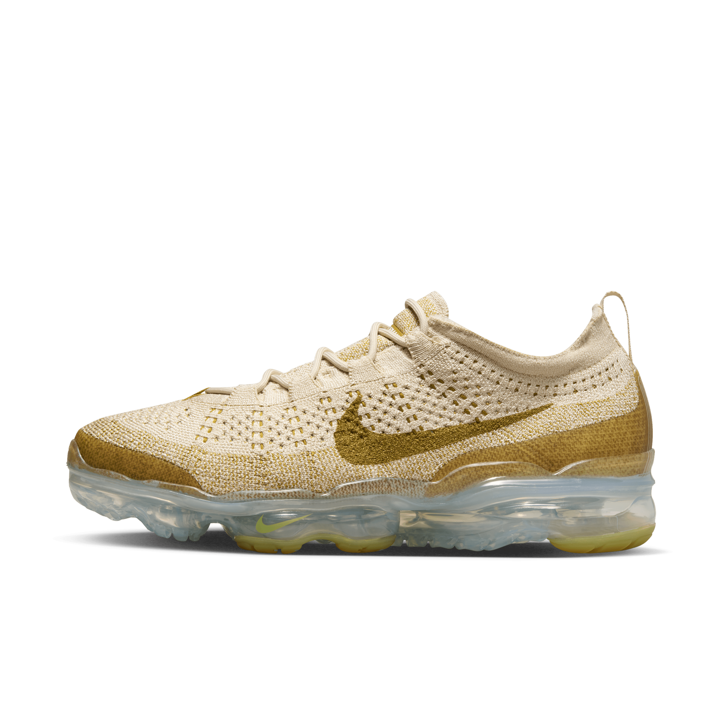 Vapormax white metallic best sale gold