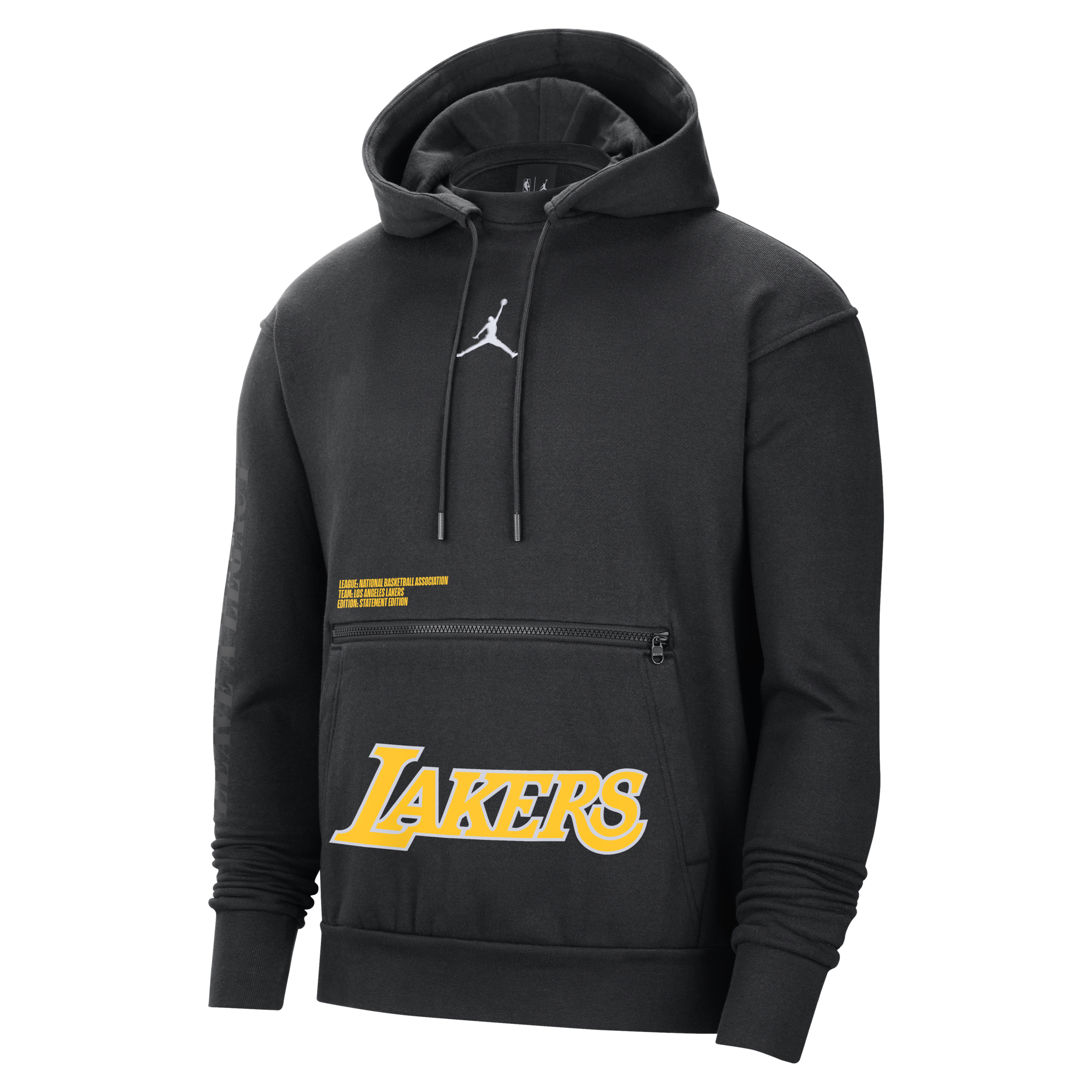 Lakers hoodie best sale nike yellow