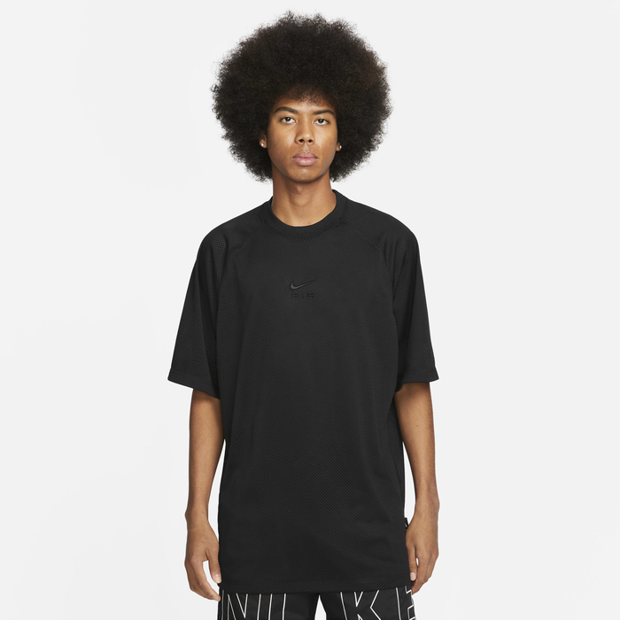 Buy Nike Air Men's Oversized Short-sleeve Top Black/Black Nike