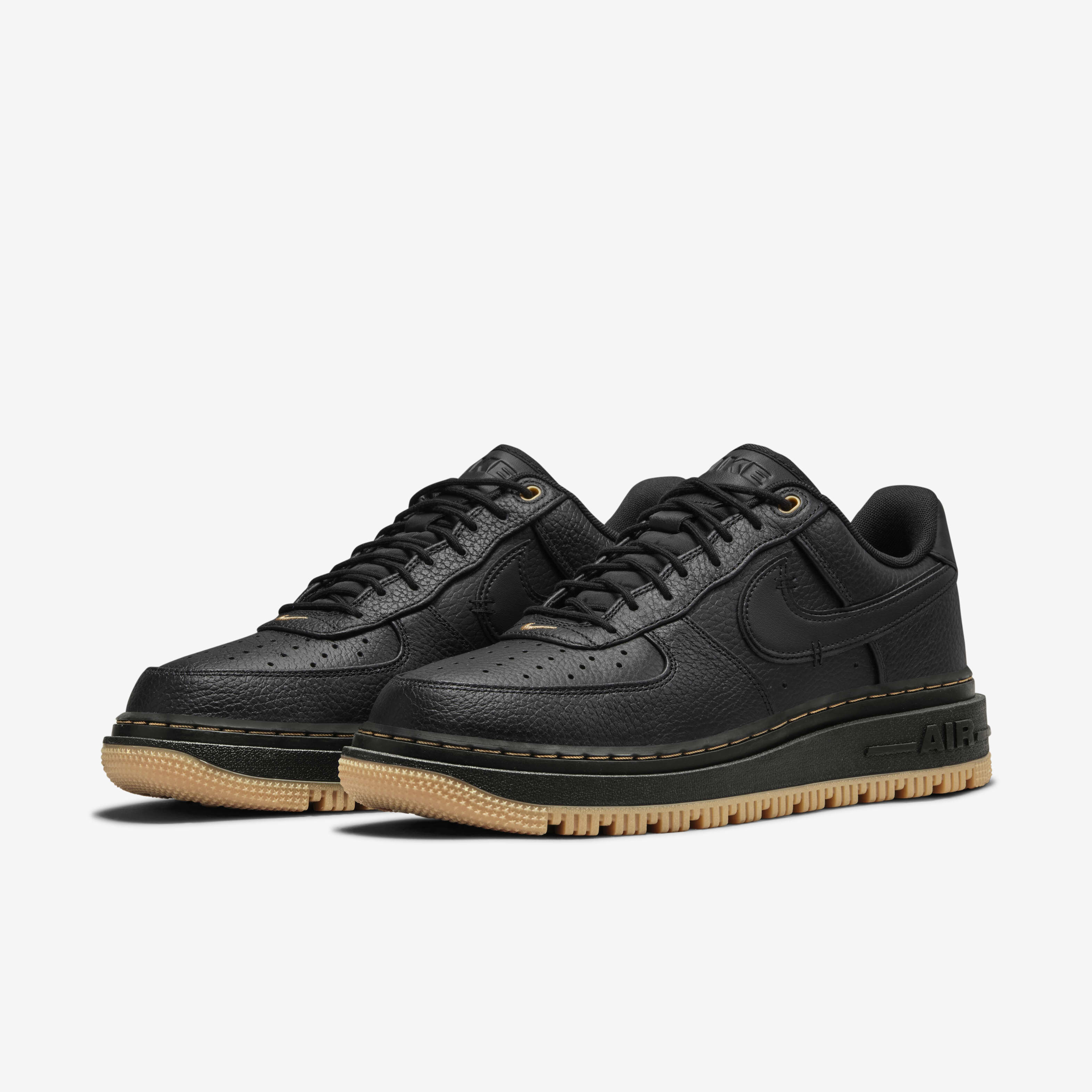 Yellow and black air force 1 high hot sale