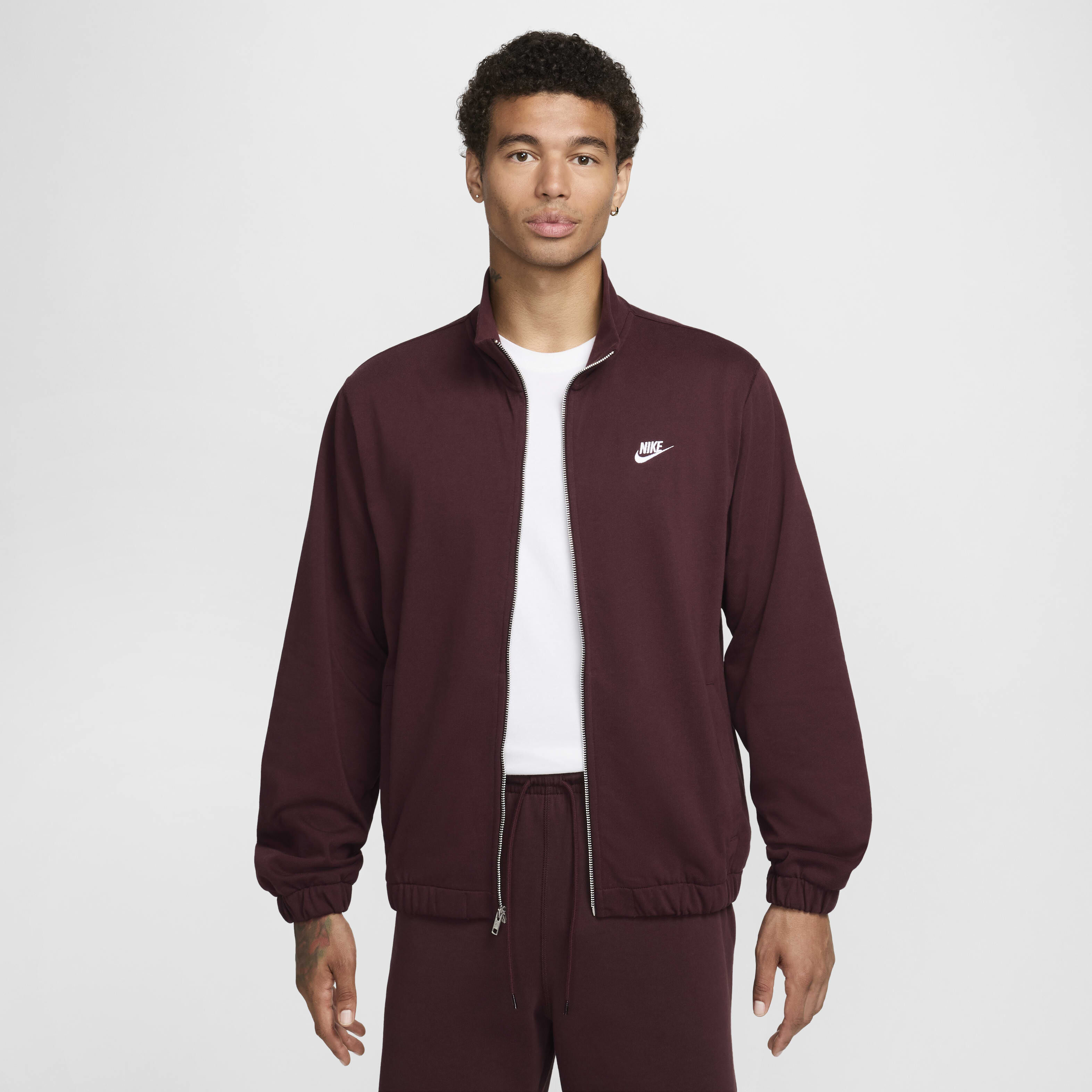 Nike maroon jacket top