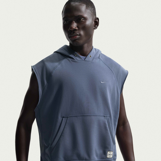 Training & Gym Hoodies & Sweatshirts-Nike, Nike N.A.C., Men's Dri-FIT Fleece Sleeveless Training Hoodie