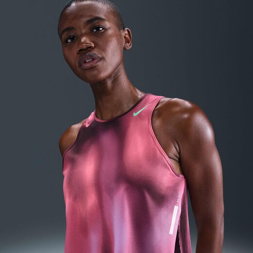 Women's Clothing-Nike, Nike AeroSwift, Women's Dri-FIT ADV Cropped Running Tank Top