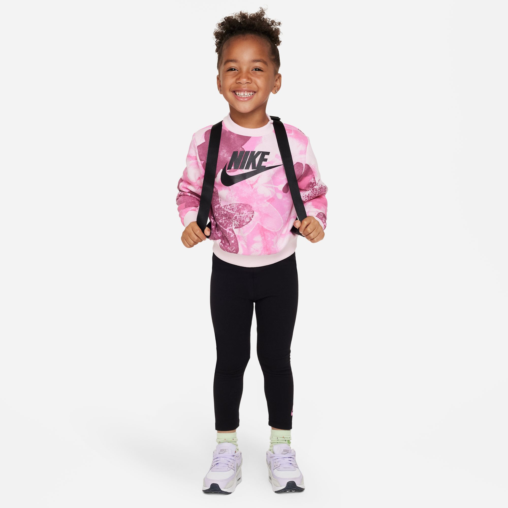 Nike Sci Dye Crew and Leggings Set