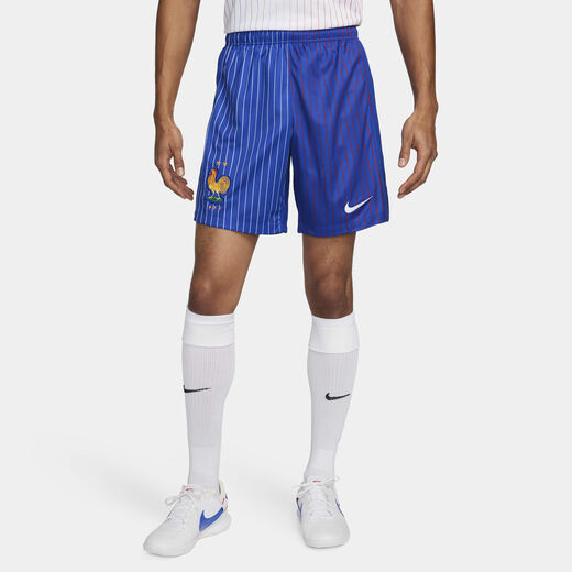 National Football Kits 2024-Nike, FFF 2024 Stadium Away, Men's Nike Dri-FIT Football Replica Shorts