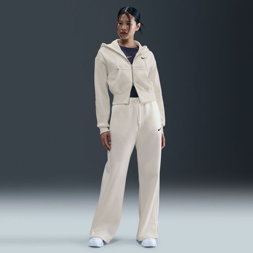 Trousers & Tights-Nike, Nike Sportswear Phoenix Fleece, Women's High-Waisted Wide-Leg Trousers