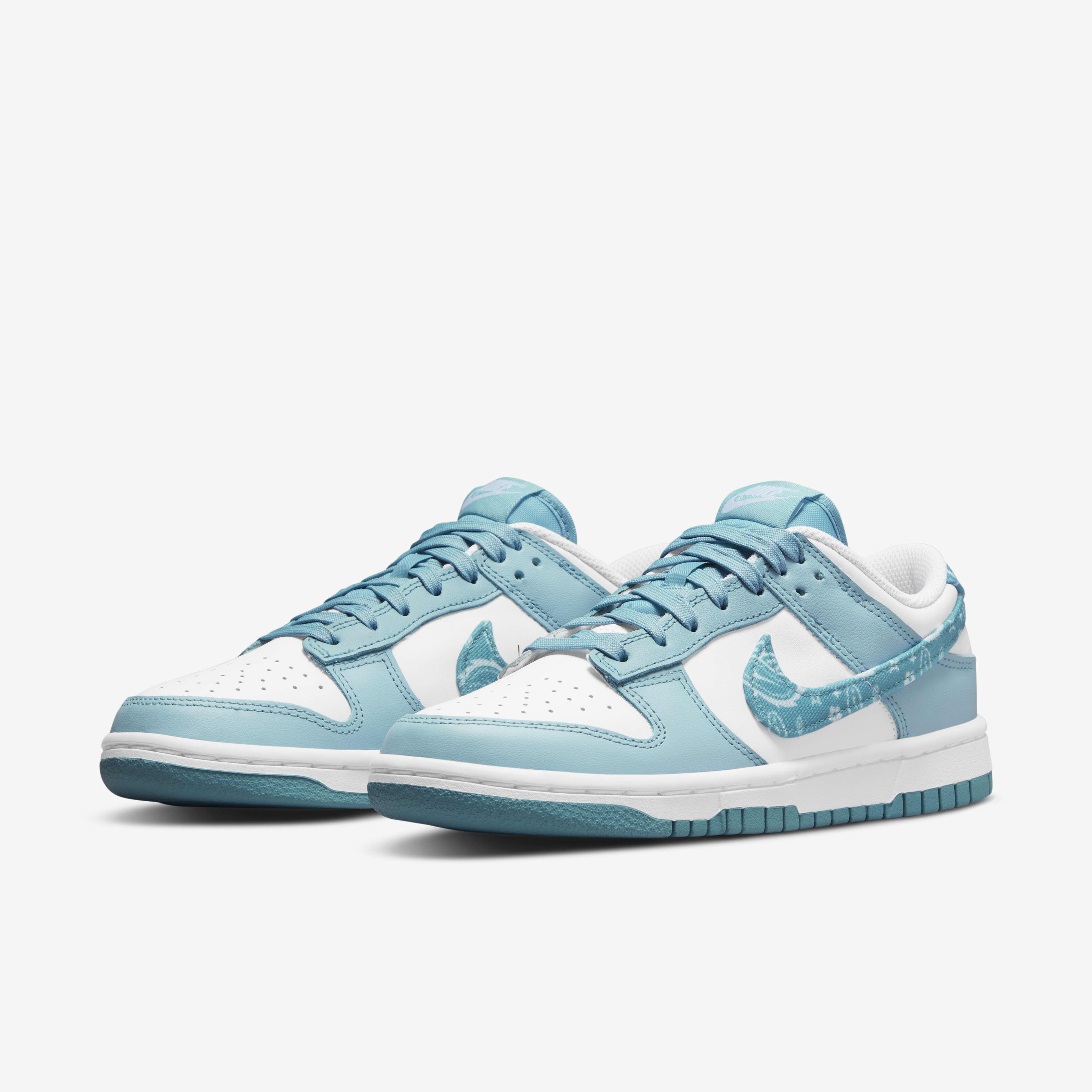 靴 Nike Women's Dunk Low ESS \"Blue Paisley\" Women's Nike Dunk Low, Blue Paisley – Impossible Kicks
