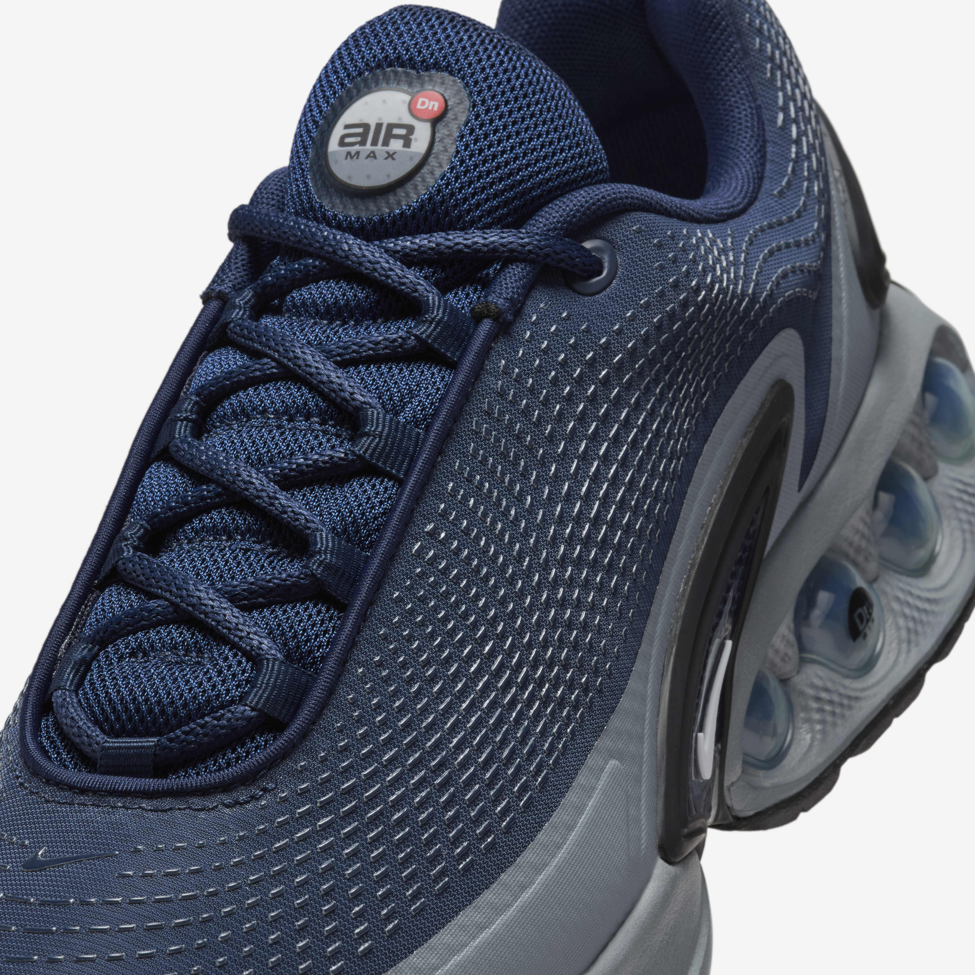 Navy blue and gray nike shoes store
