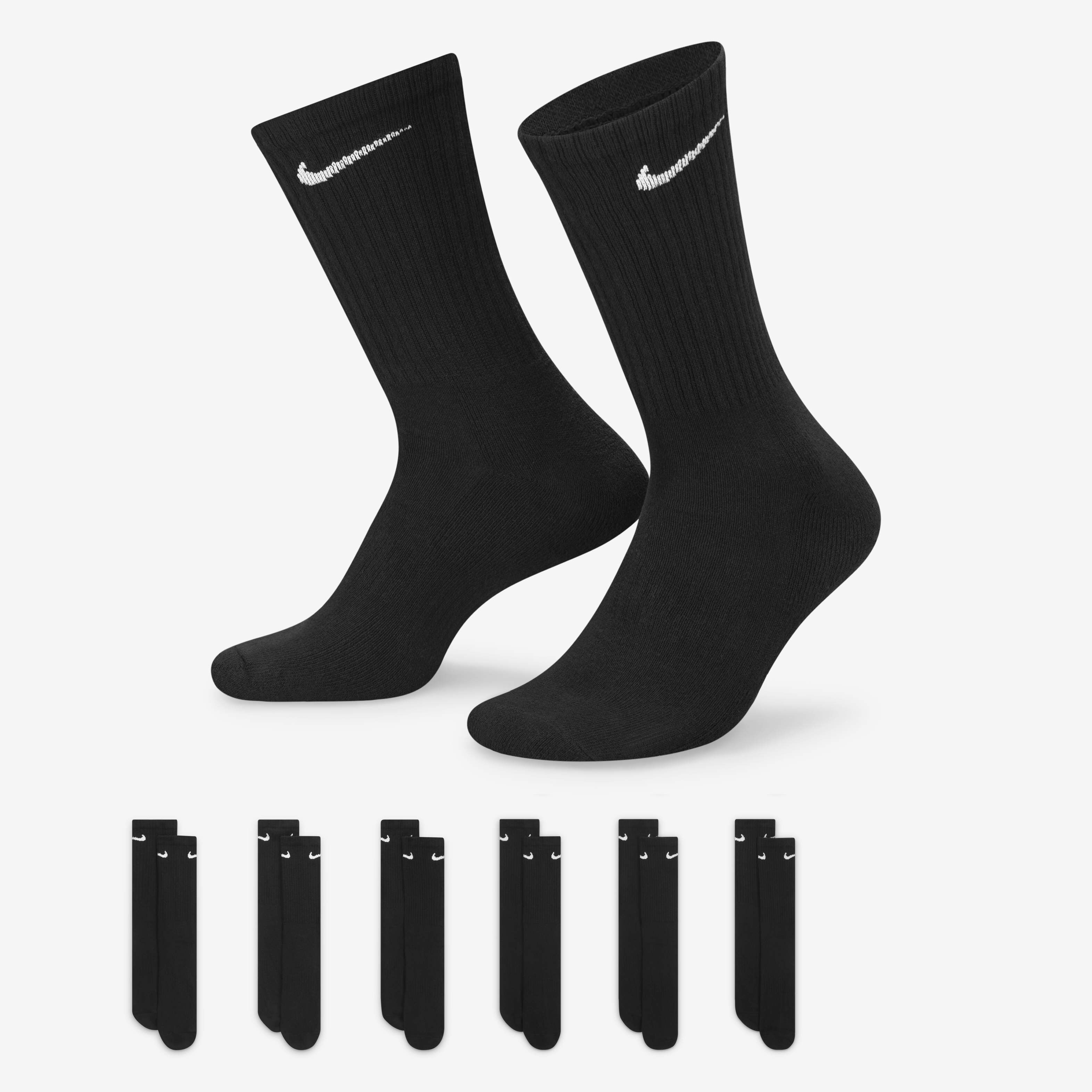Youth nike socks 6 pack top