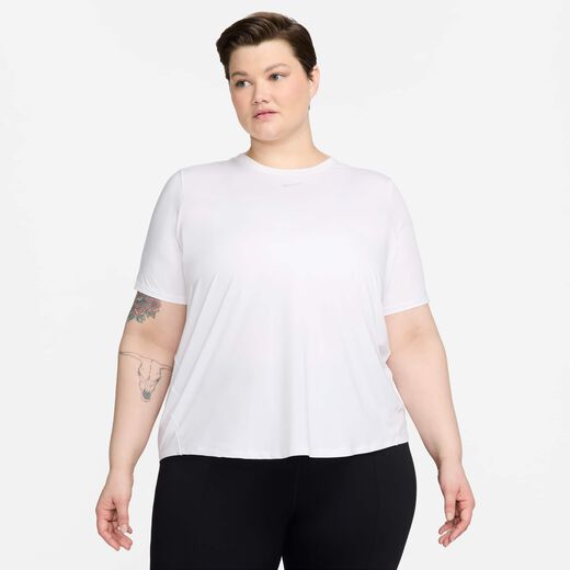 Women's Plus Size Tops & T-Shirts-Nike, Nike One Classic, Women's Dri-FIT Short-Sleeve Top (Plus Size)
