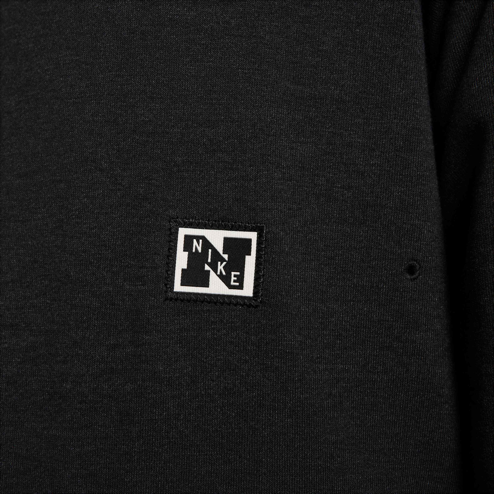 ★★Nike★★ Heritage Dry Fit Fleece Fitness Top M Black Hea Nike Heritage Men's Dri-FIT Short-Sleeve Fleece Fitness Top