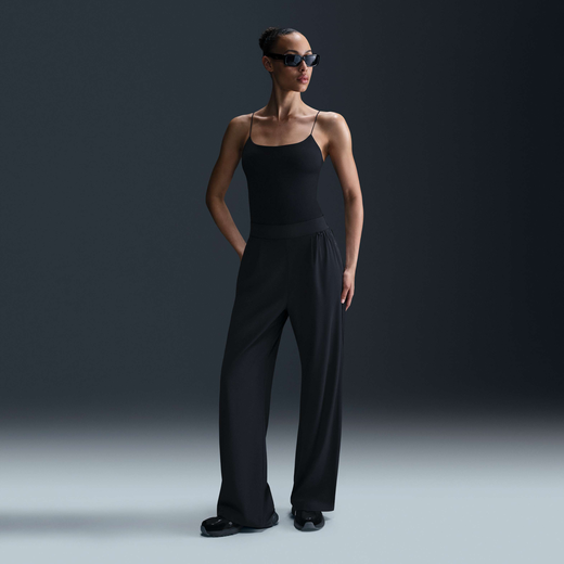 بناطيل وبناطيل شد-نايكي, نايكي 24.7 بيرفكت ستريتش, بنطال واسع دراي-فت بخصر مرتفع وأرجل واسعة للنساء