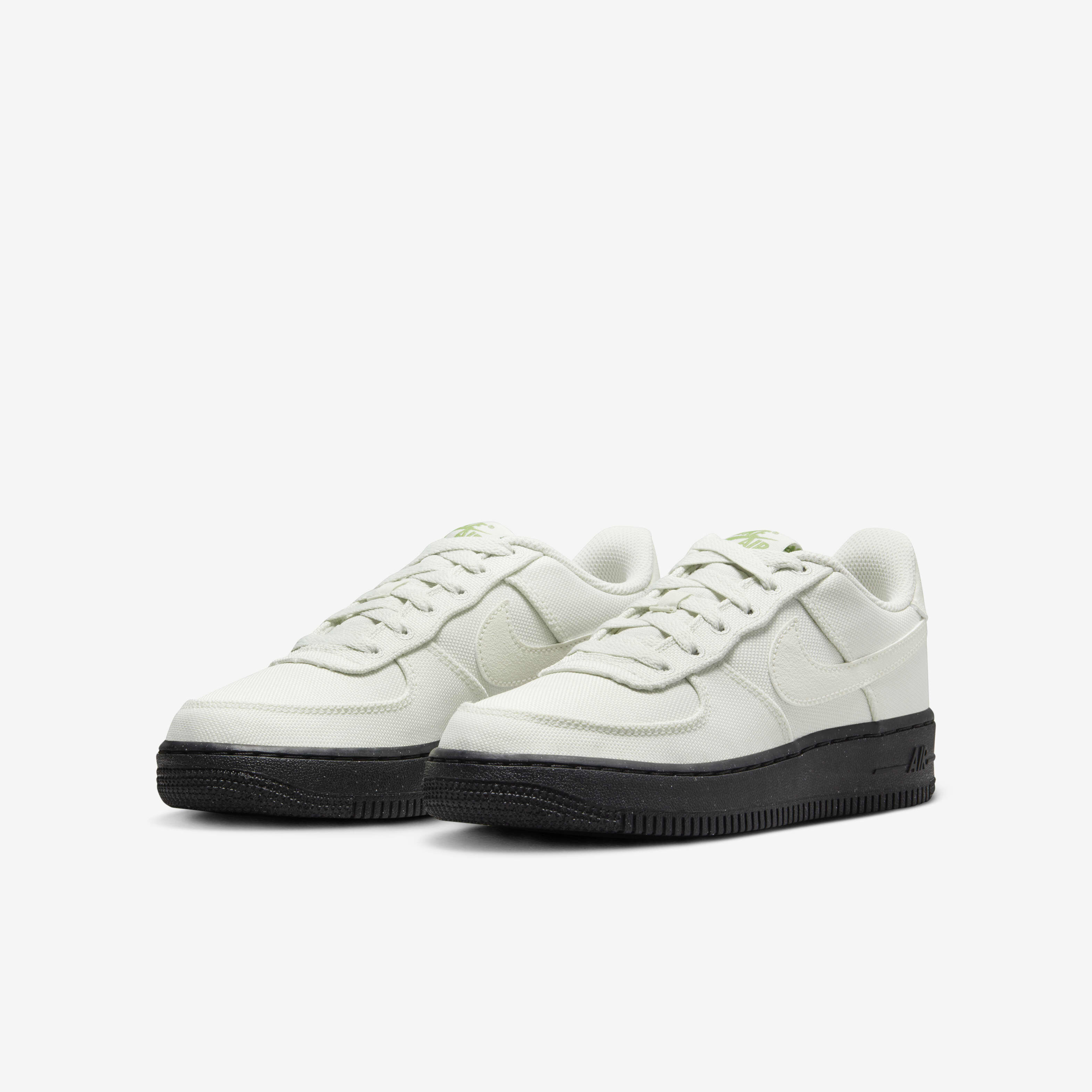 Neon green air force 1 grade school shop